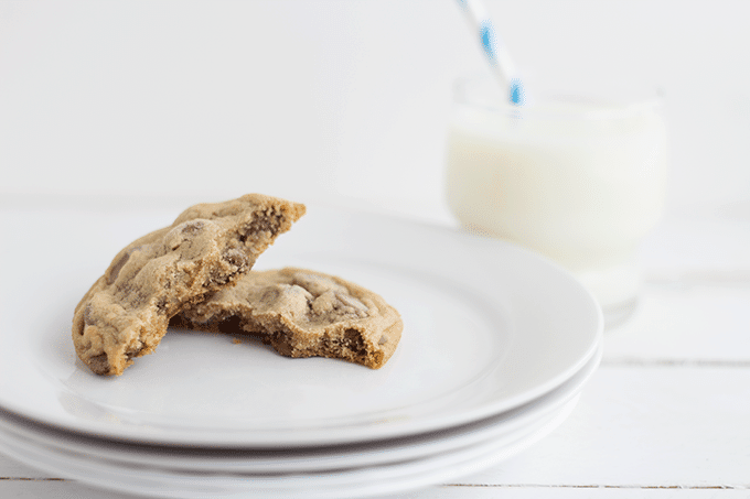 Thin & Chewy Chocolate Chip Cookies