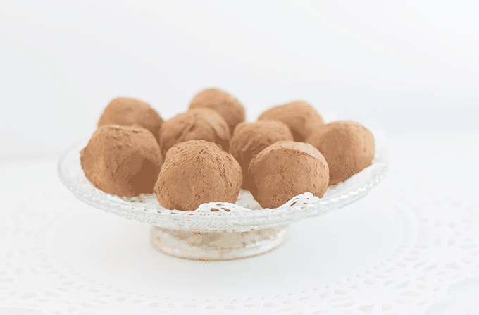 Bailey's Coffee Truffles