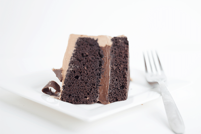 triple chocolate cake