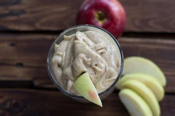 {3 Ingredient} Maple Walnut Apple Dip