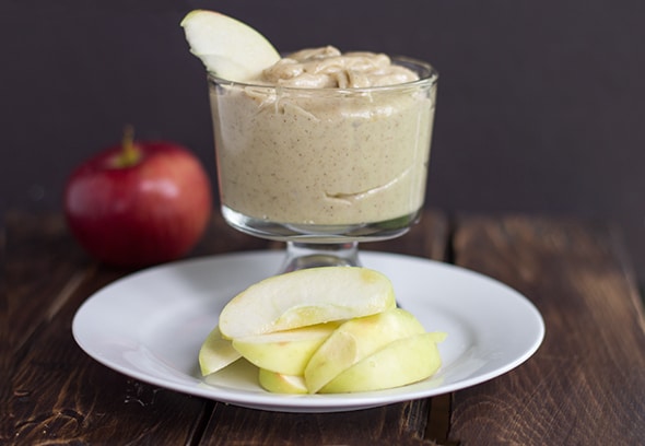 {3 Ingredient} Maple Walnut Apple Dip