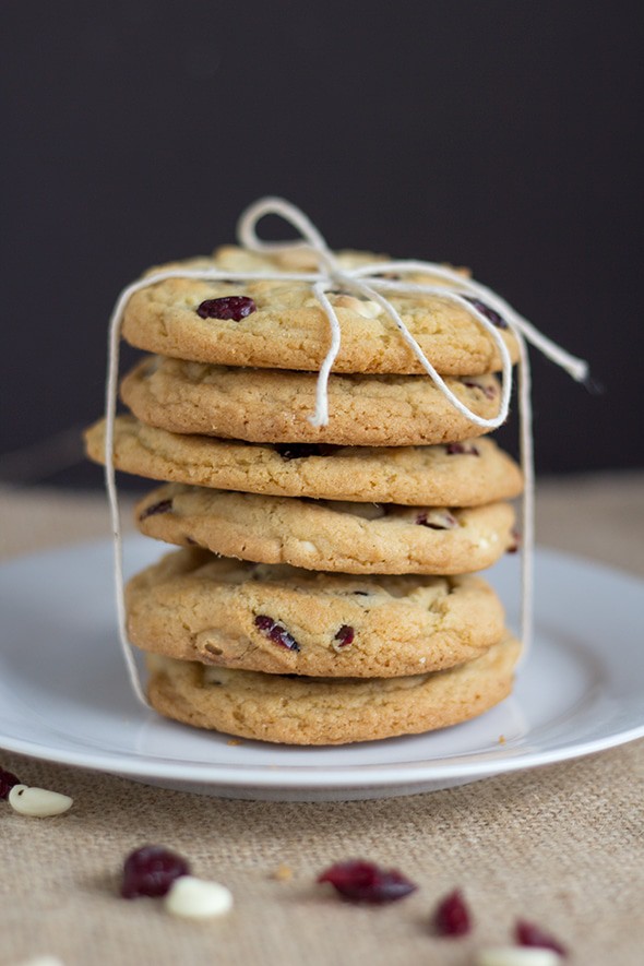 Cranberry White Chocolate Cookies