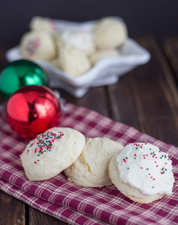 Holiday Drop Sugar Cookies