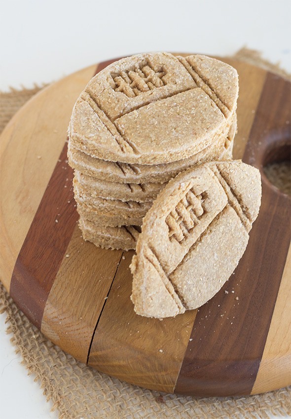 Apple Peanut Butter Doggie Cookies