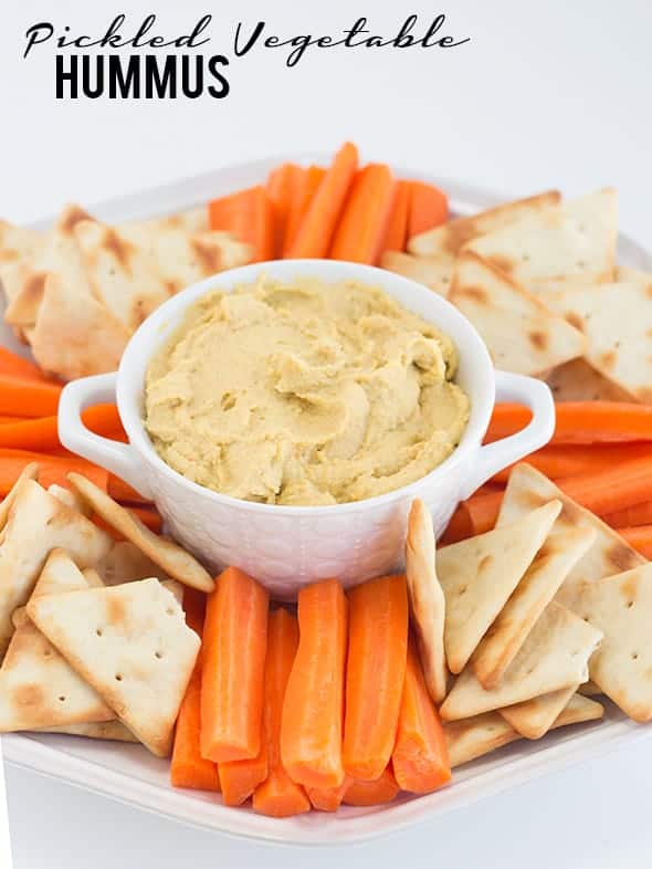 Pickled  Vegetable Hummus