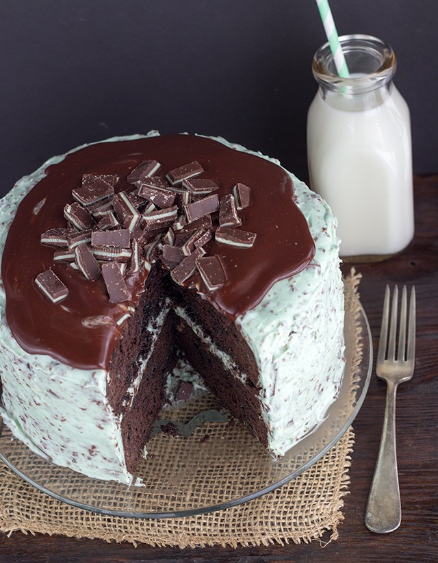 Mint Chip Cake