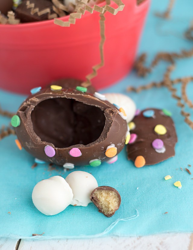 Cookie Dough Surprise Easter Eggs