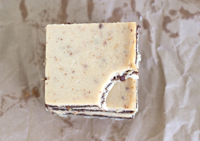 Fig Cheesecake Shortbread Bars - Fig Bars meet cheesecake in this amazing bar. It's a must try!