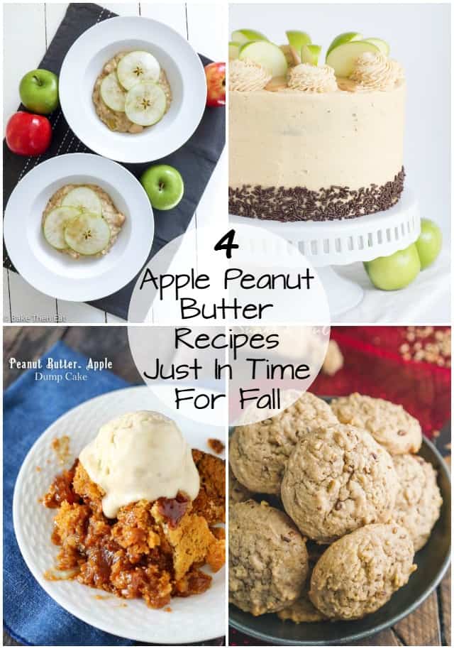 4 Apple Peanut Butter Recipes just in time for Fall