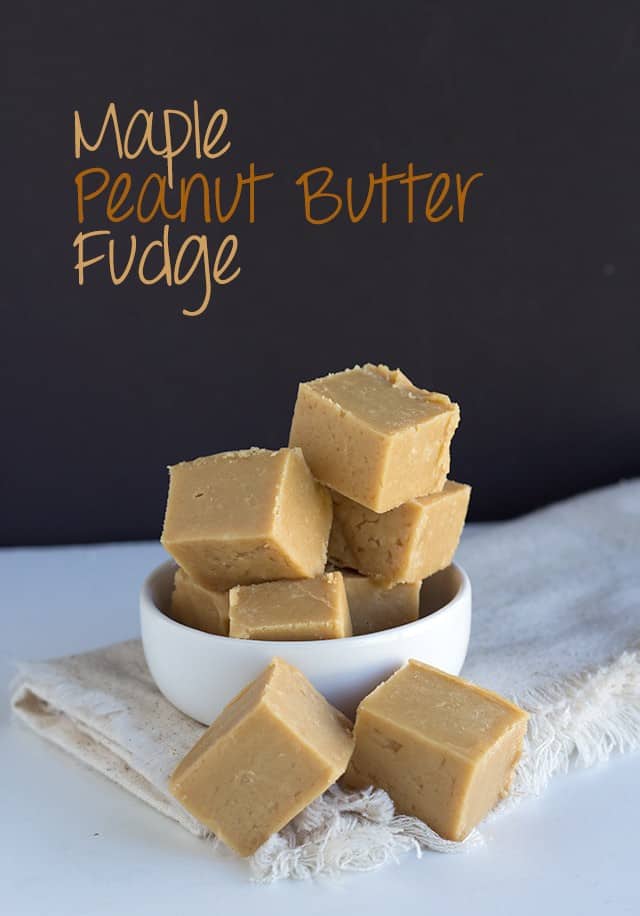 Maple Peanut Butter Fudge