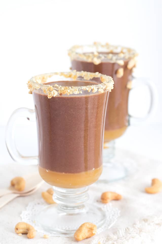 Caramel Cashew Hot Cocoa