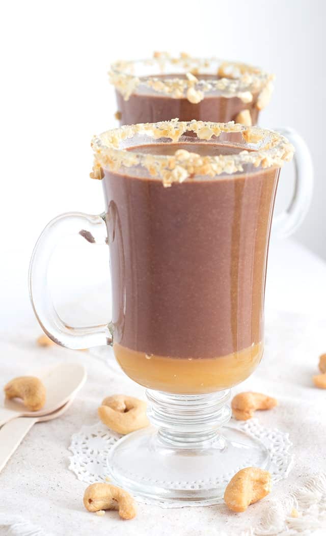 Caramel Cashew Hot Cocoa