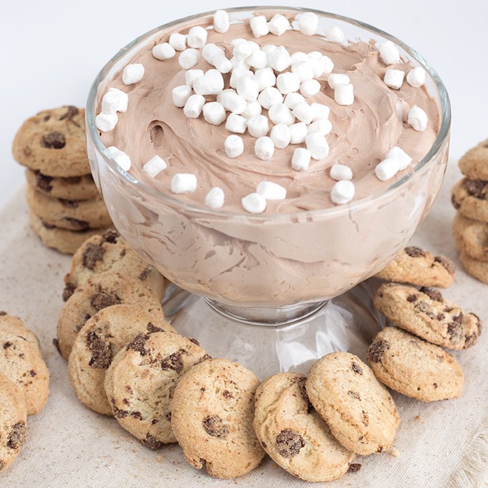 Hot Cocoa Inspired Cream Cheese Spread