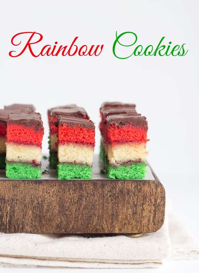 Rainbow Cookies Recipe