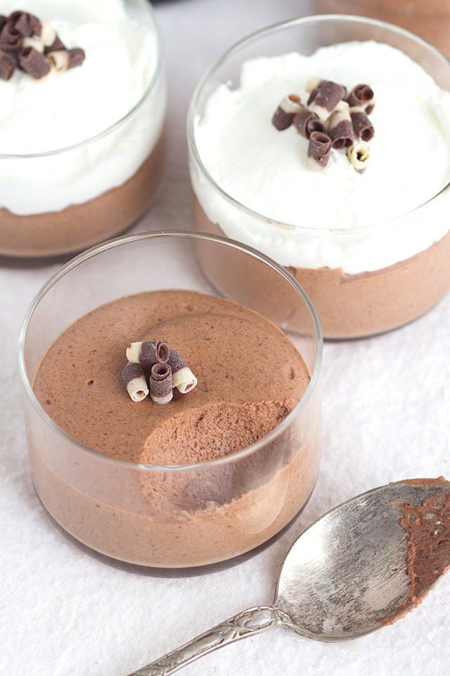 Baileys Chocolate Mousse - rich and boozy chocolate mousse