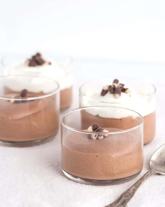 Baileys Chocolate Mousse - rich and boozy chocolate mousse