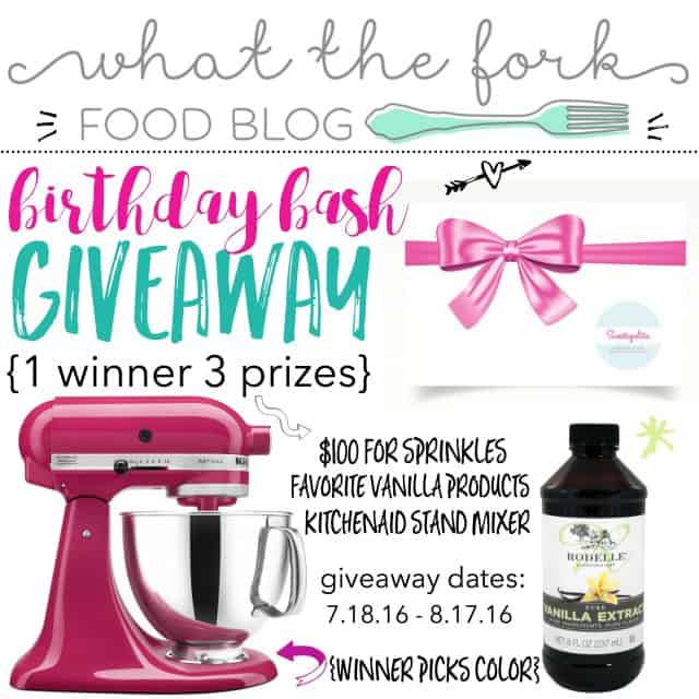 Birthday Bash Giveaway