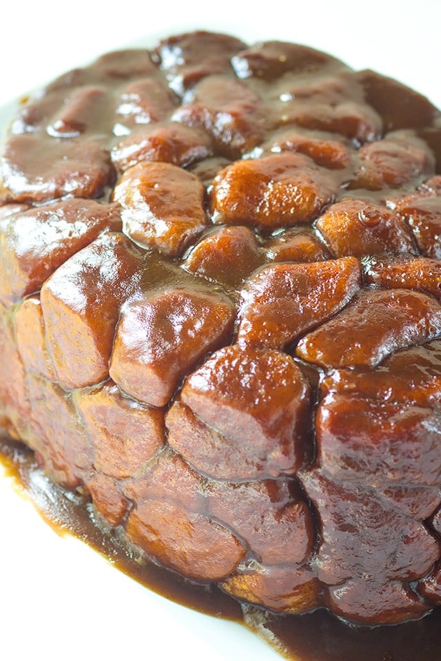 Crock Pot Monkey Bread - Want to get more use out of that crock pot? I have the perfect monkey bread to throw in it. My favorite part is the caramel top that coats the monkey bread!